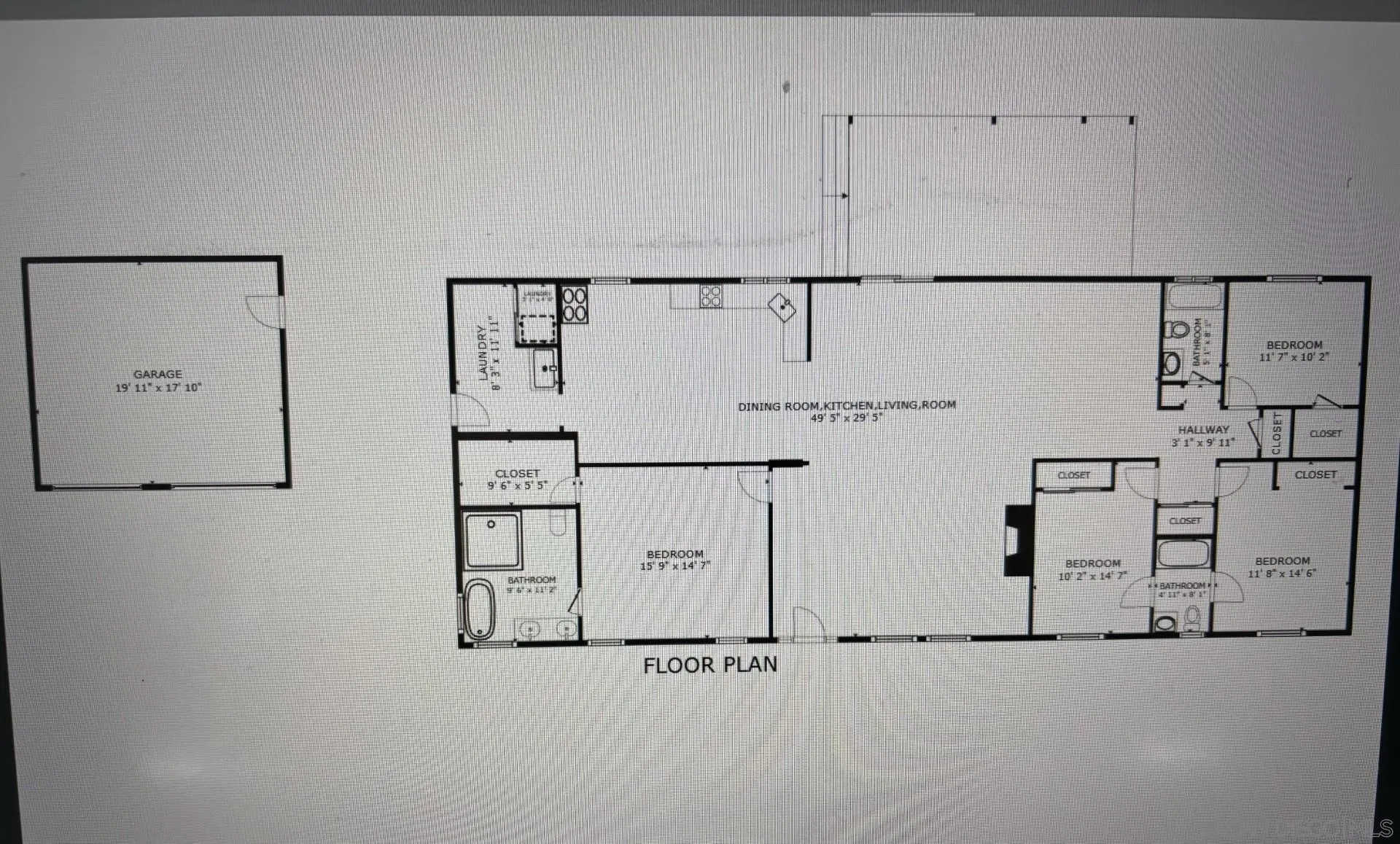 6960 West Lilac Road Bonsall, CA 92003 - Photo 9 of 37 a view of a refrigerator in kitchen with white cabinets
