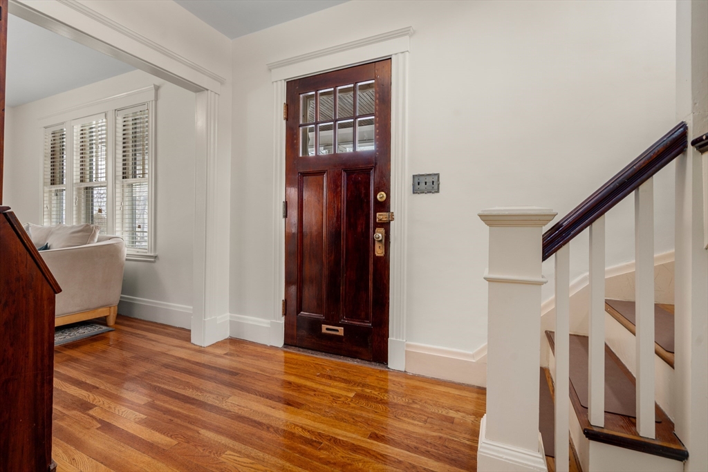 16 Isabella Street Lynn, MA 01902 - Photo 4 of 26 a view of an entryway with workspace