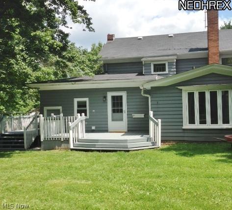 6292 Kungle Road Clinton, OH 44216 - Photo 22 of 25 Back deck to enter home.