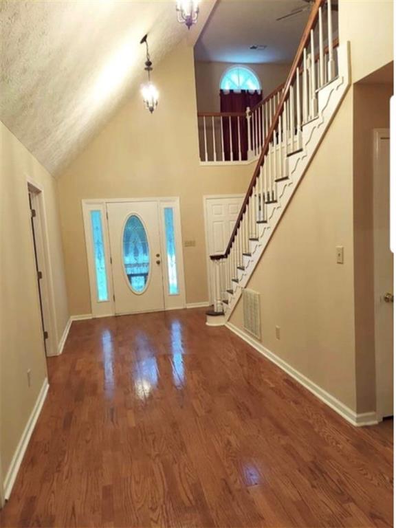 771 Lord Road Commerce, GA 30530 - Photo 2 of 16 a view of an entryway with wooden floor