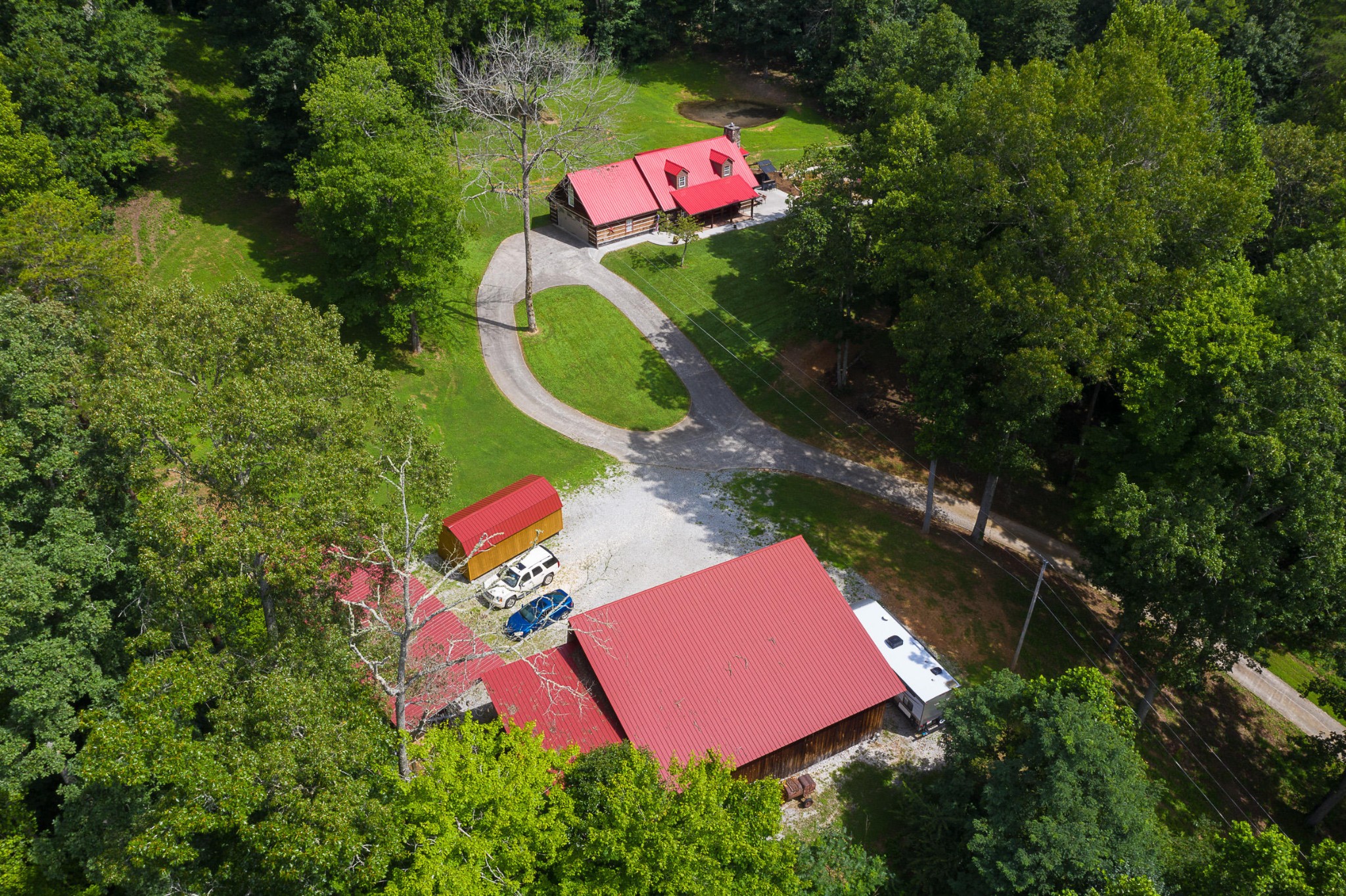374 Pumpkin Hollow Road Heiskell, TN 37754 - Photo 15 of 23 an aerial view of a house