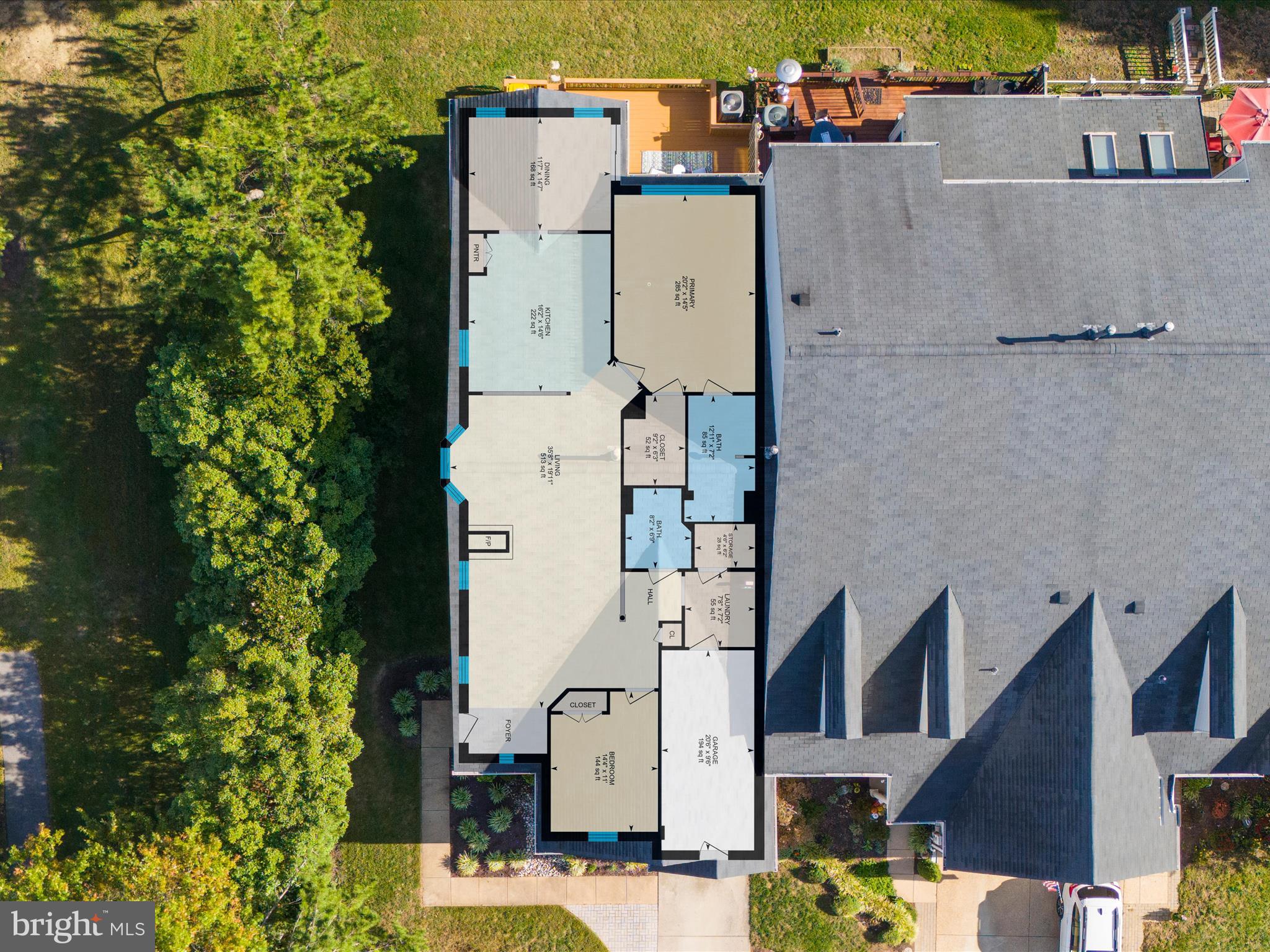 301 Colony Point Place Edgewater, MD 21037 - Photo 44 of 45 an aerial view of residential house with outdoor space