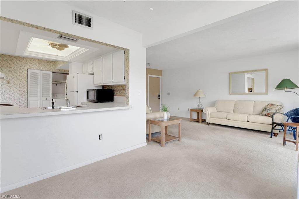 7077 Quail Run Court East, Unit A 15 Fort Myers, FL 33908 - Photo 17 of 43 a living room with furniture and a couch
