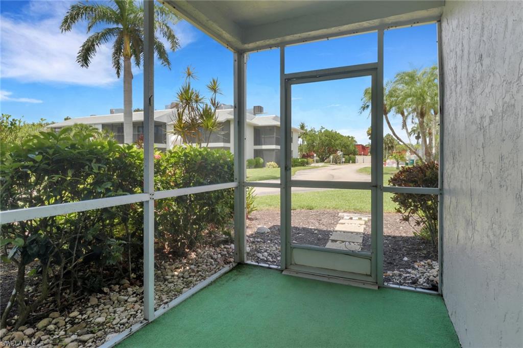 7077 Quail Run Court East, Unit A 15 Fort Myers, FL 33908 - Photo 30 of 43 a view of a balcony with lake view