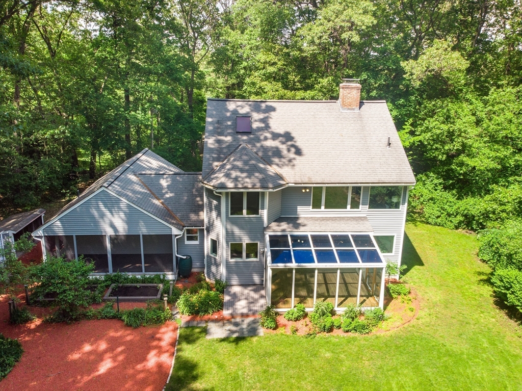 71 Grassland Street Lexington, MA 02421 - Photo 5 of 38 a aerial view of a house