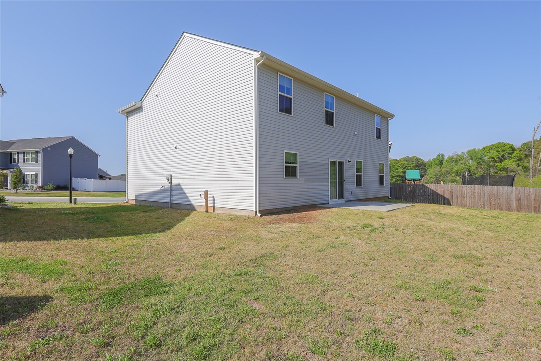 132 Bleckley Trail Anderson, SC 29625 - Photo 33 of 44 The expansive yard offers ample space for outdoor enjoyment and potential landscaping.