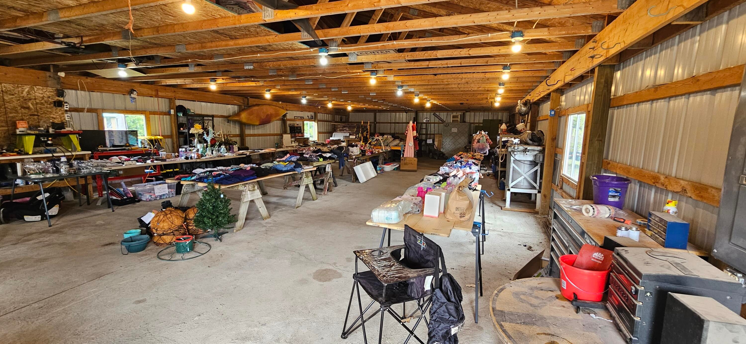 2460 West Hamilton Road Alpena, MI 49707 - Photo 34 of 36 Interior of pole barn