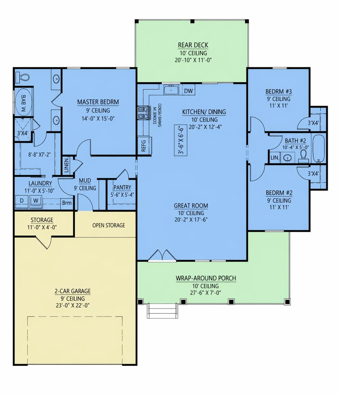 Lot 4 Quaker Church Road Bedford, VA 24523 - Photo 15 of 15 Lot 4 Quaker Church Rd Floorplan