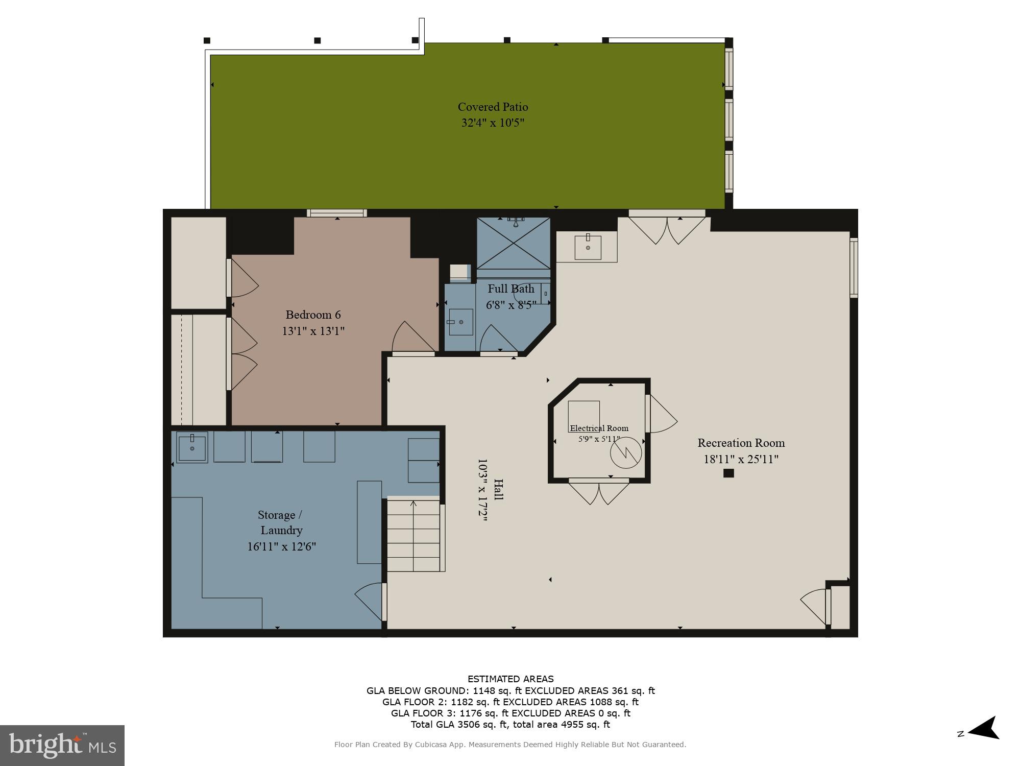 12403 Rousseau Terrace Gaithersburg, MD 20878 - Photo 56 of 57 Floor Plan: Lower Level