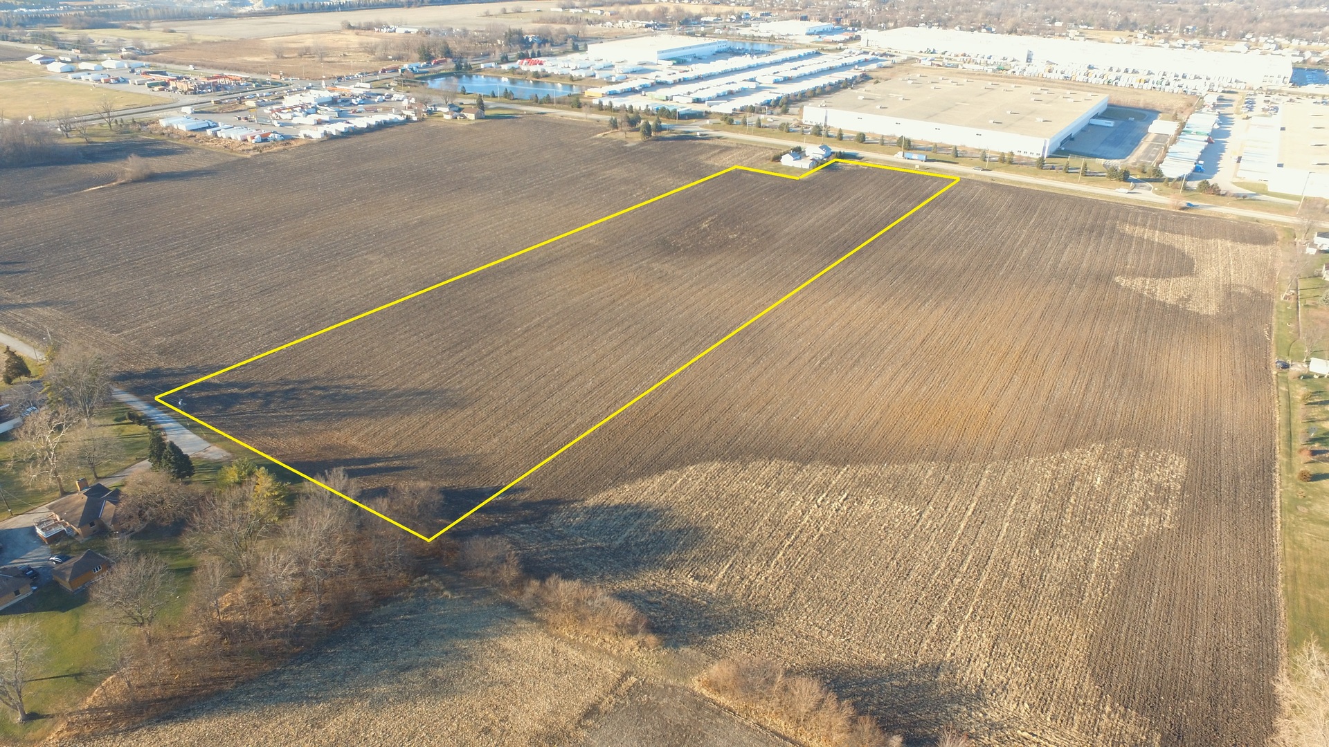 Lot 1 East Laraway Road Joliet, IL 60433 - Photo 1 of 11 a view of outdoor space with wooden floor