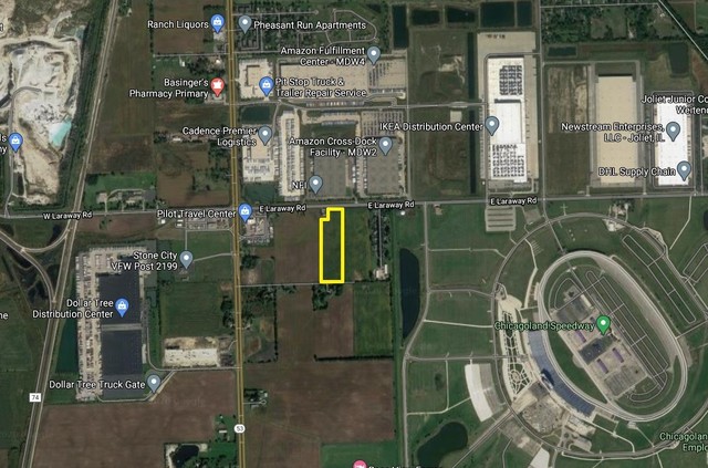 Lot 1 East Laraway Road Joliet, IL 60433 - Photo 11 of 11 an aerial view of a residential houses