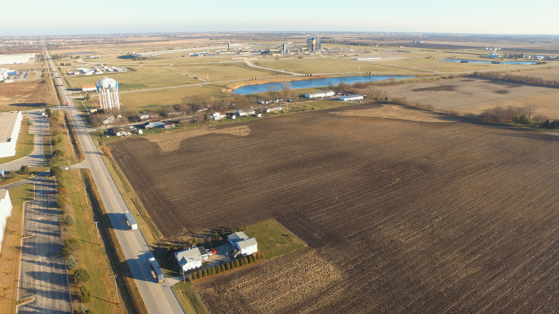 Lot 1 East Laraway Road Joliet, IL 60433 - Photo 4 of 11 an aerial view of beach and ocean