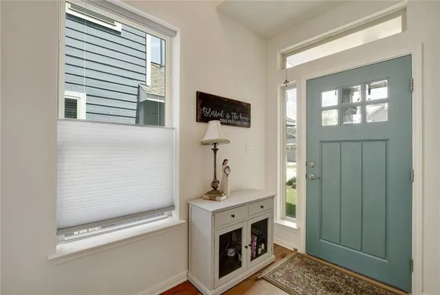a view of a livingroom with a fireplace