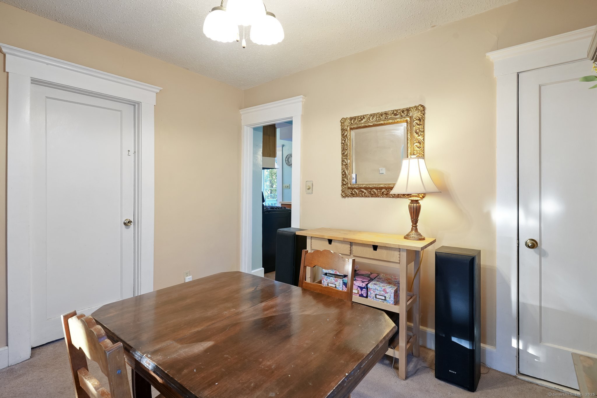 257 Concord Street New Haven, CT 06512 - Photo 10 of 25 Dining Room with Hardwood floors under carpeting!