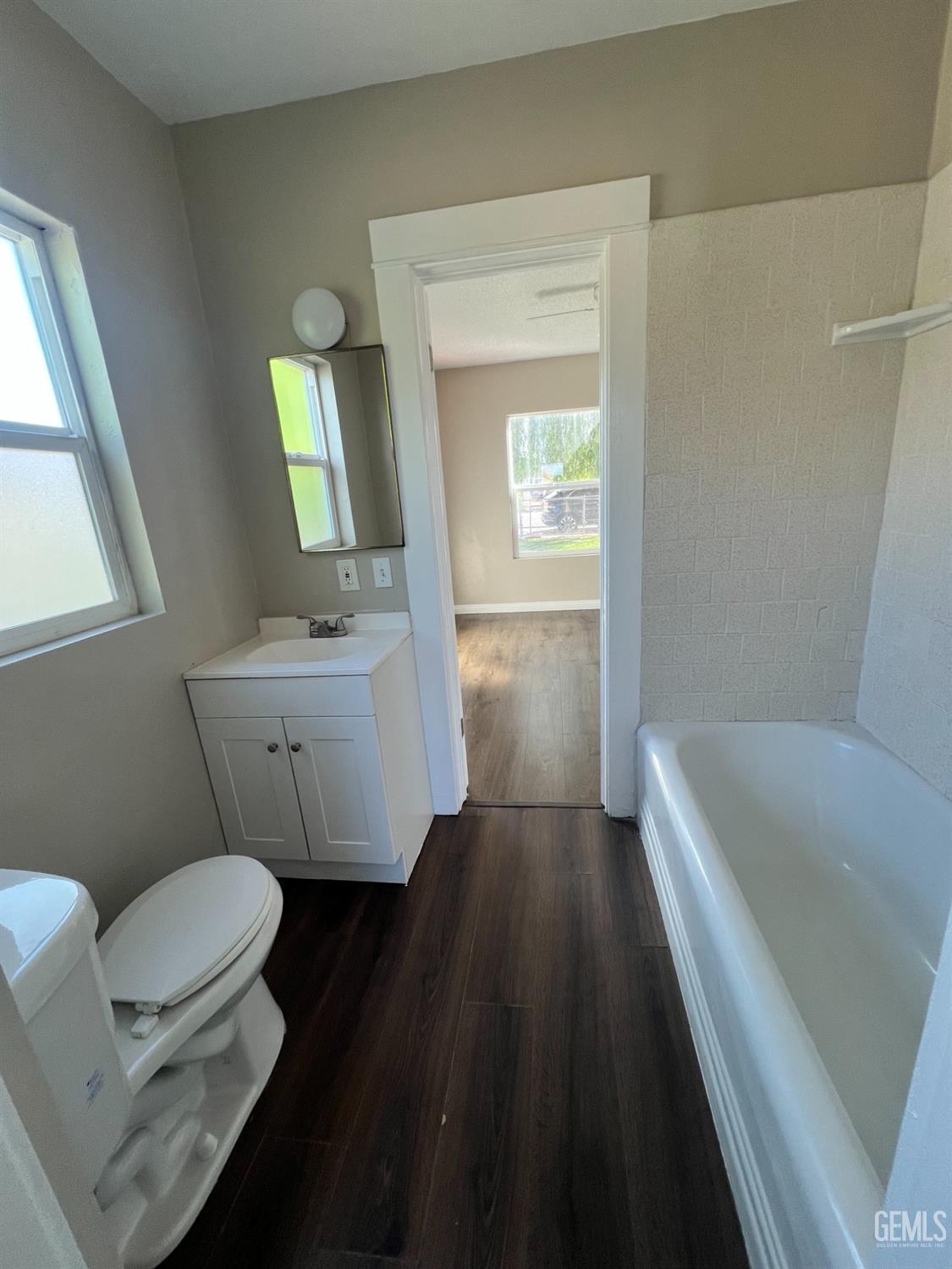 Undisclosed Address Bakersfield, CA 93304 - Photo 11 of 11 a bathroom with a sink and a toilet