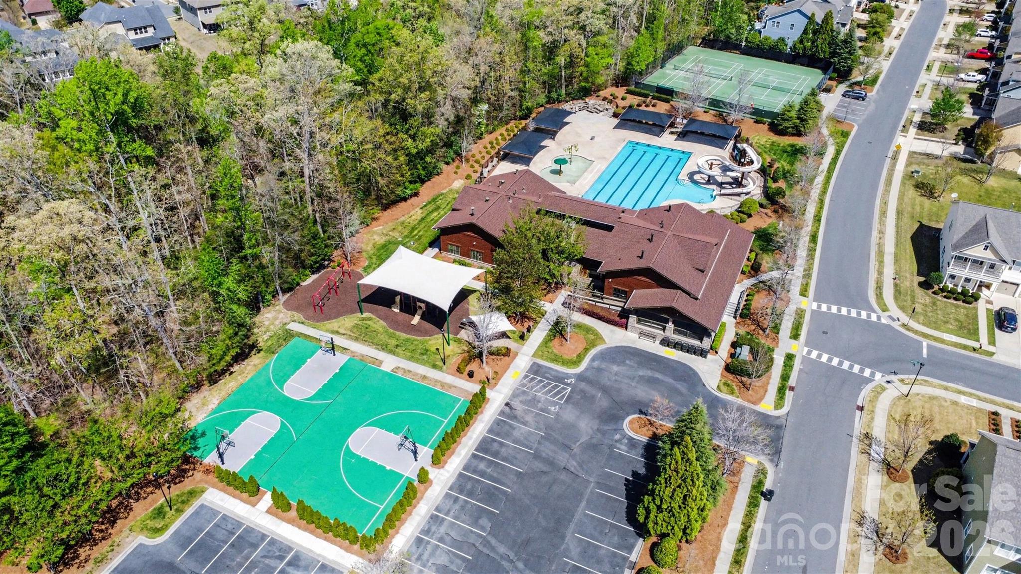 850 Coralbell Way Fort Mill, SC 29708 - Photo 47 of 48 an aerial view of a house with a yard