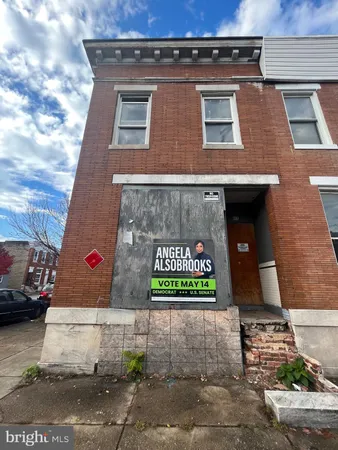 a sign that is on the side of a building