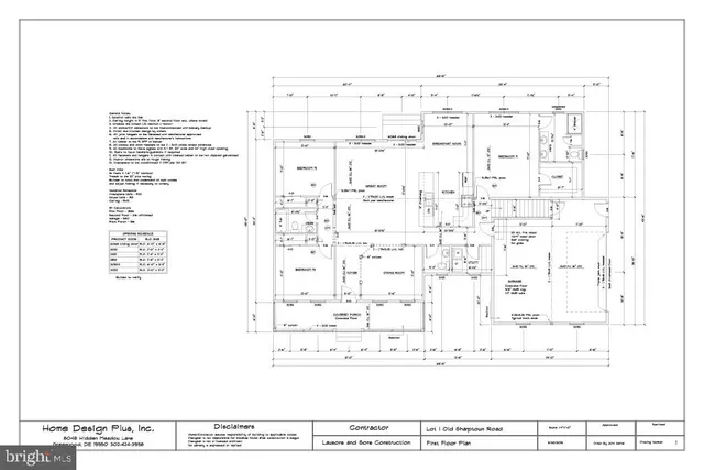 $527,900 | 1 Old Sharptown Road, Laurel, DE 19956