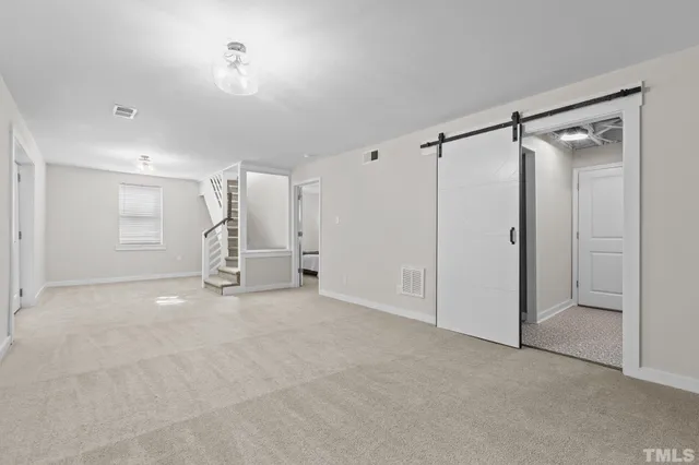 a view of empty room