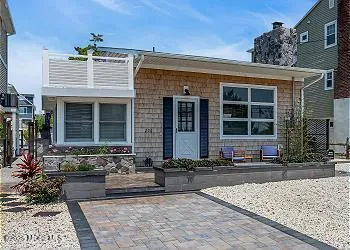 a view of a house with a outdoor space