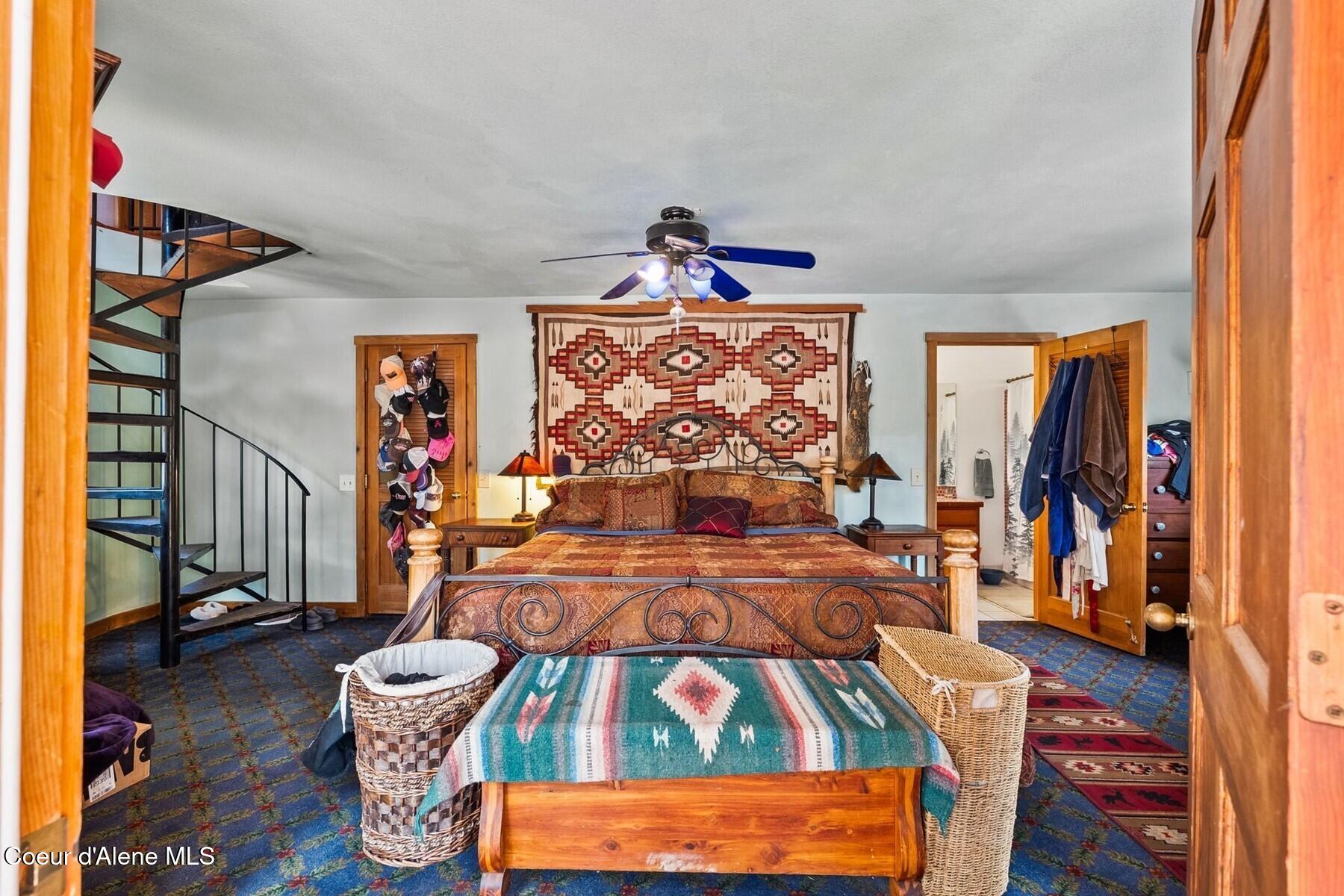 4057 Jewel Lake Road Sagle, ID 83860 - Photo 22 of 52 Master Bedroom