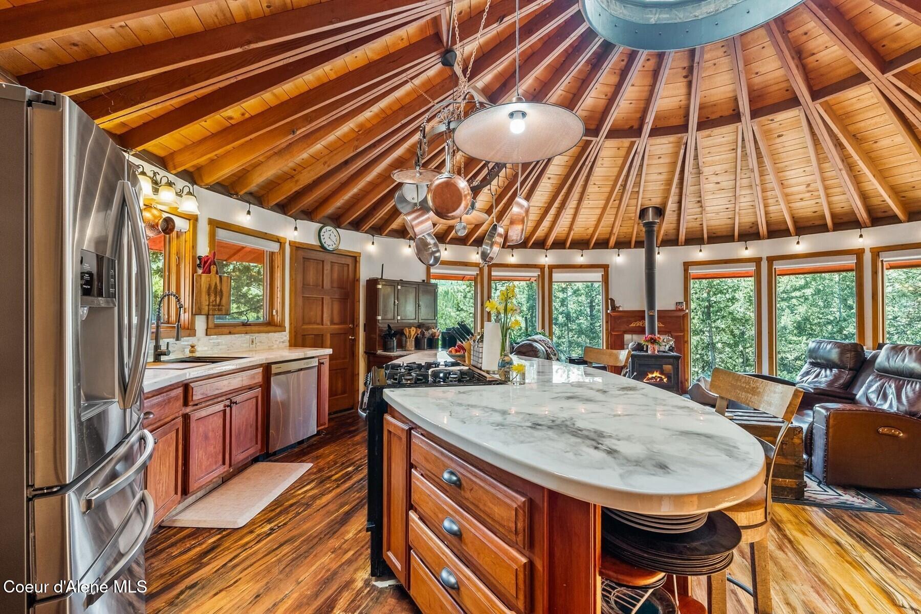 4057 Jewel Lake Road Sagle, ID 83860 - Photo 6 of 52 Bright and Open