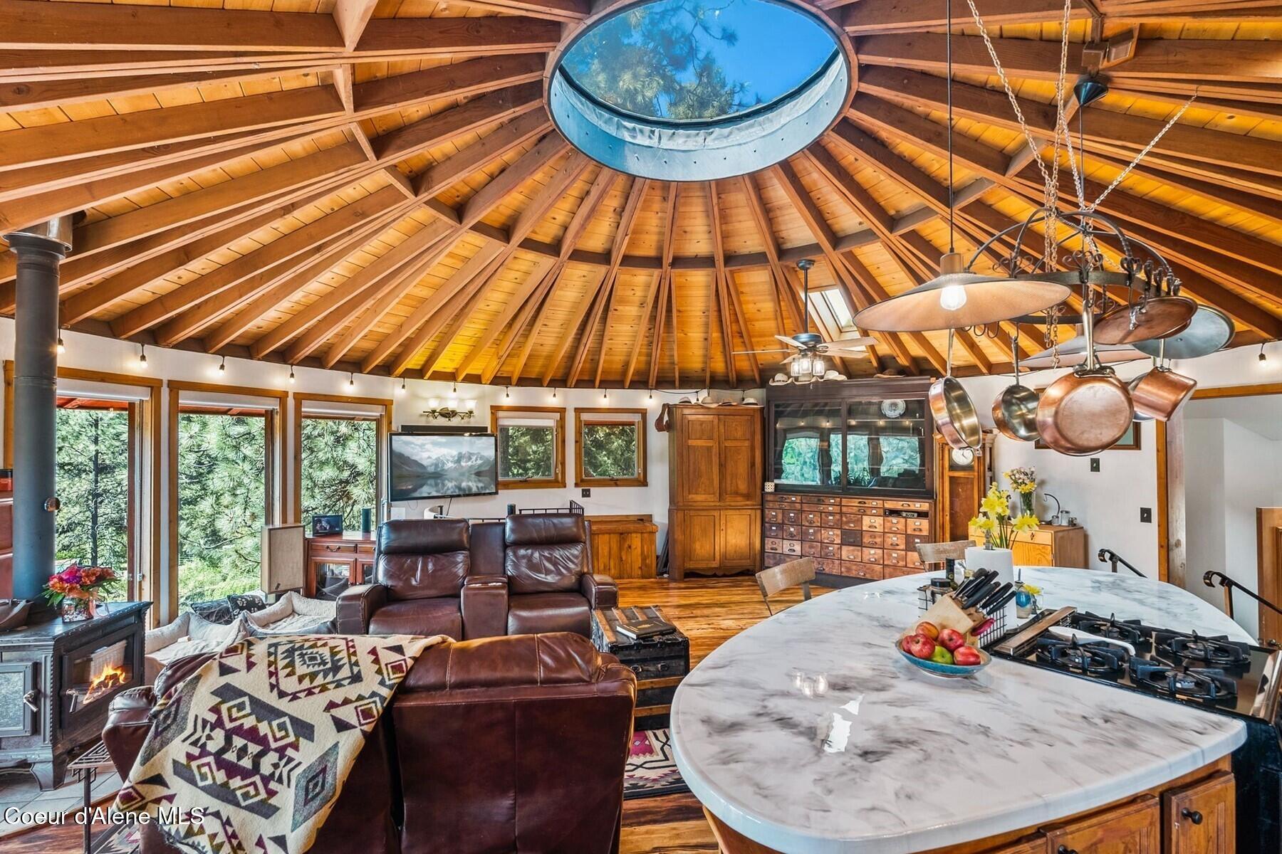 4057 Jewel Lake Road Sagle, ID 83860 - Photo 9 of 52 Tons Of Natural Light