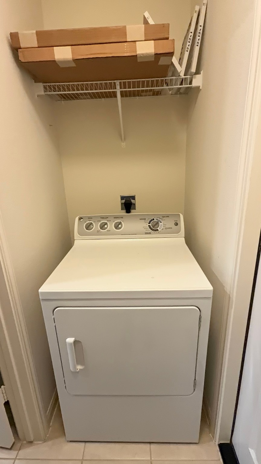 22418 Threefold Ridge Drive Hockley, TX 77447 - Photo 19 of 19 a utility room with dryer and washer