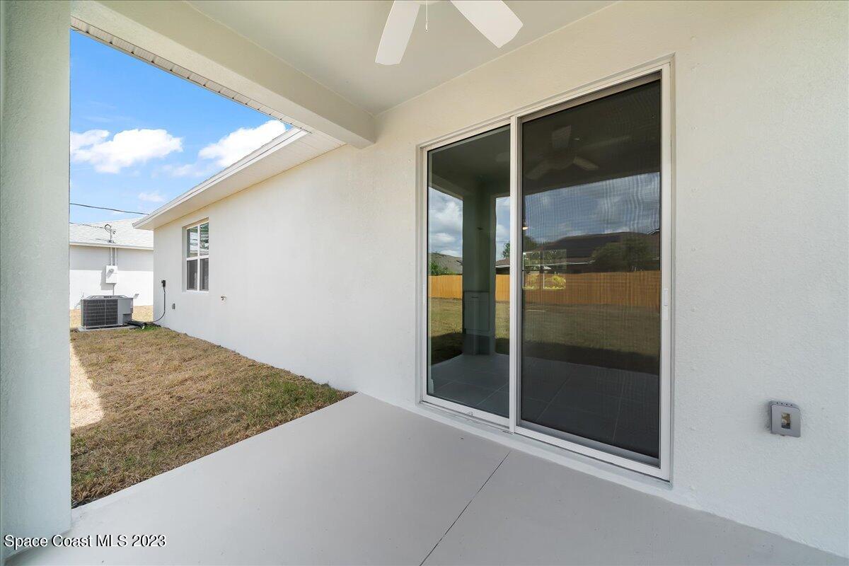 436 Cortez Road Palm Bay, FL 32907 - Photo 24 of 27 Truss covered porch