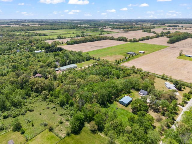 a view of a city with an ocean