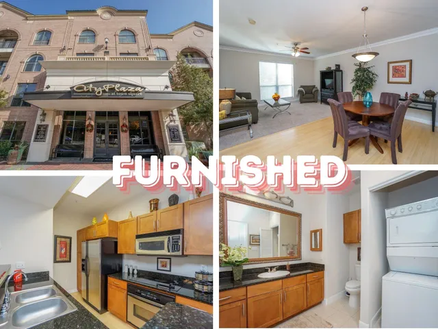 a kitchen with lots of counter top space