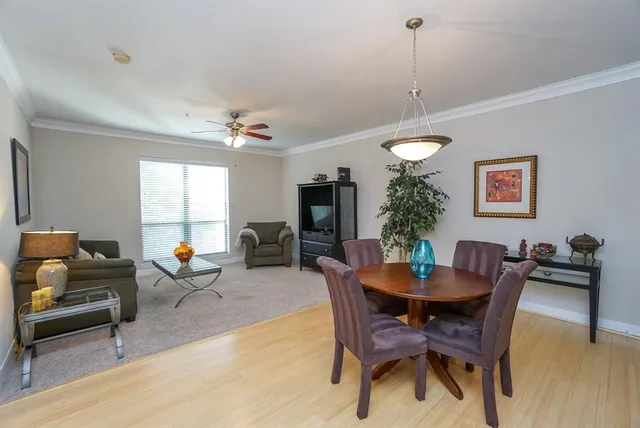 a view of a building with a outdoor space