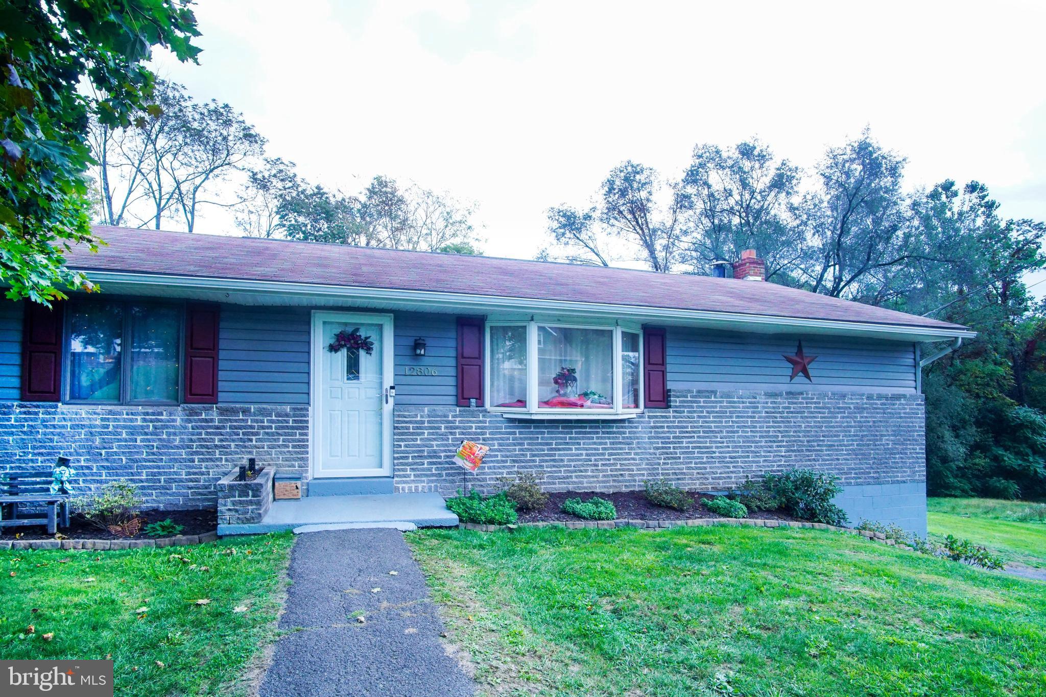 Front exterior shot...
