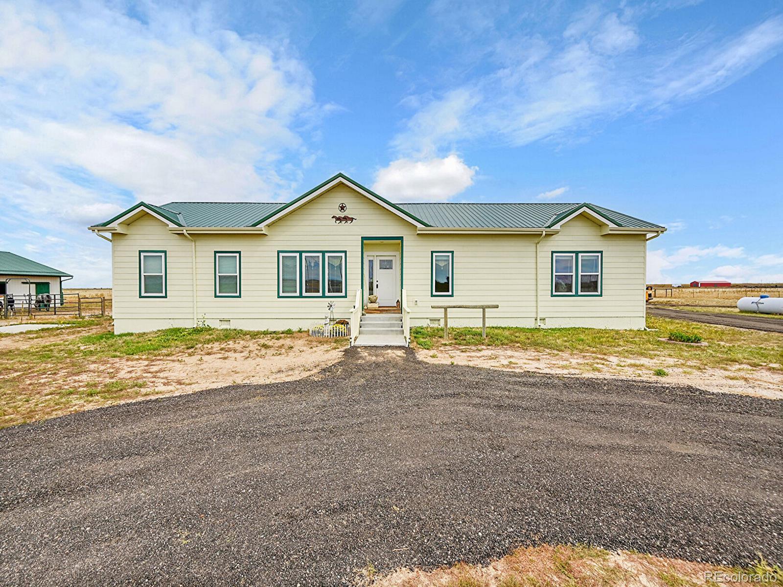 10660 Schumaker Road Bennett, CO 80102 - Photo 2 of 50 a view of a house with a ocean view