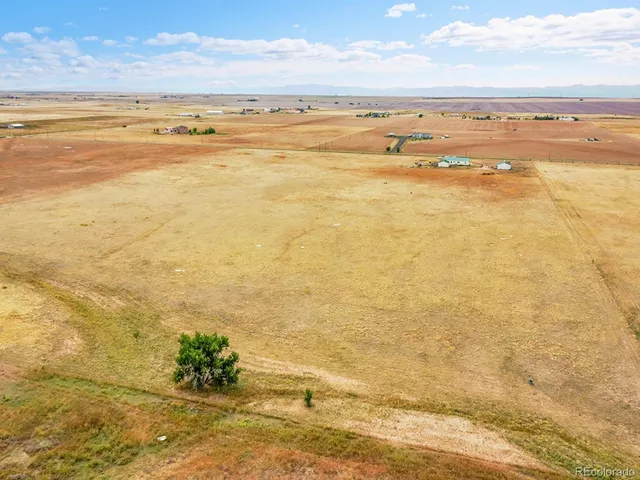 a outdoor view with a sitting space
