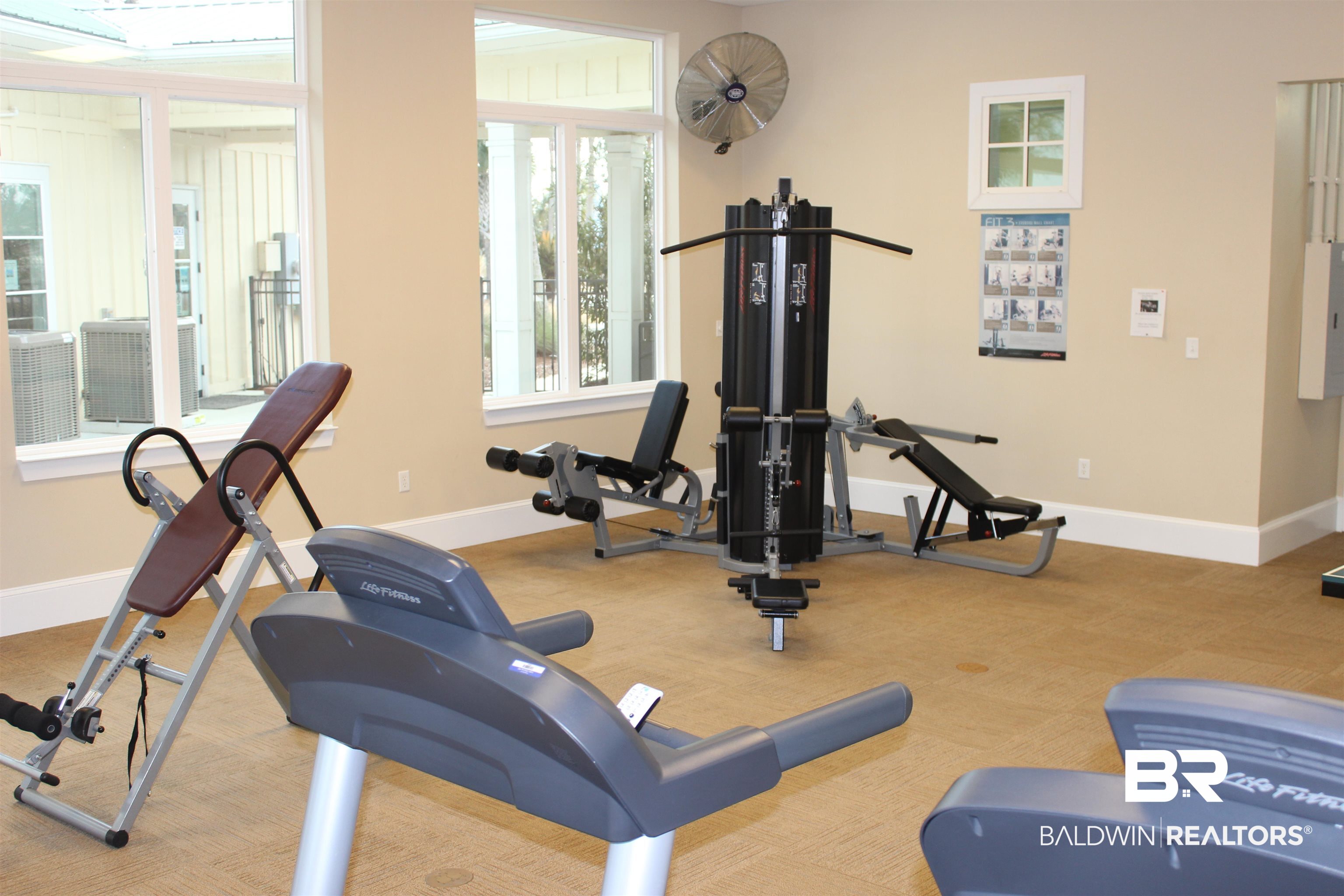 11869 Gateway Drive Elberta, AL 36530 - Photo 27 of 78 Exercise room with baseboards and carpet