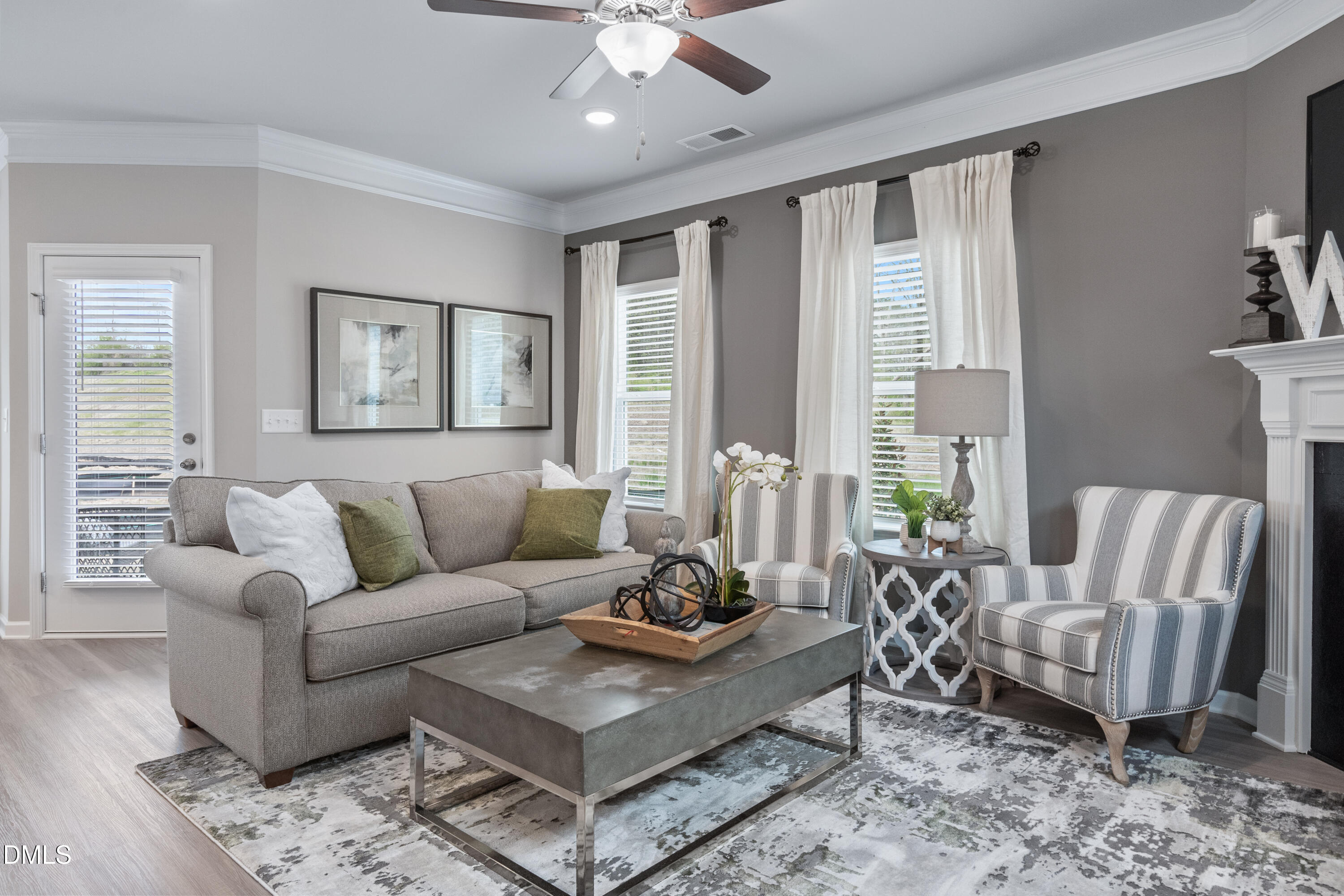 203 Courtside Drive Dunn, NC 28334 - Photo 15 of 38 a living room with furniture and a large window