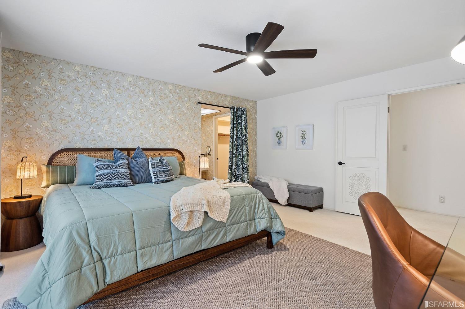 2590 Fox Circle Walnut Creek, CA 94596 - Photo 21 of 68 a bedroom with a bed and window