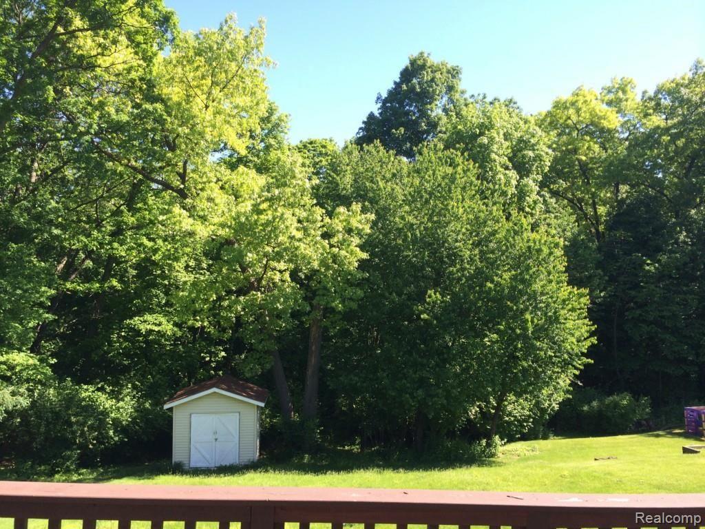 451 Whitney Drive Rochester, MI 48307 - Photo 24 of 26 23 View from Deck_shed.jpg