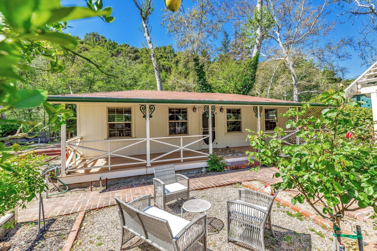 2 Camp Steffani Carmel Valley, CA 93924 - Photo 3 of 45 a view of a house with backyard sitting area
