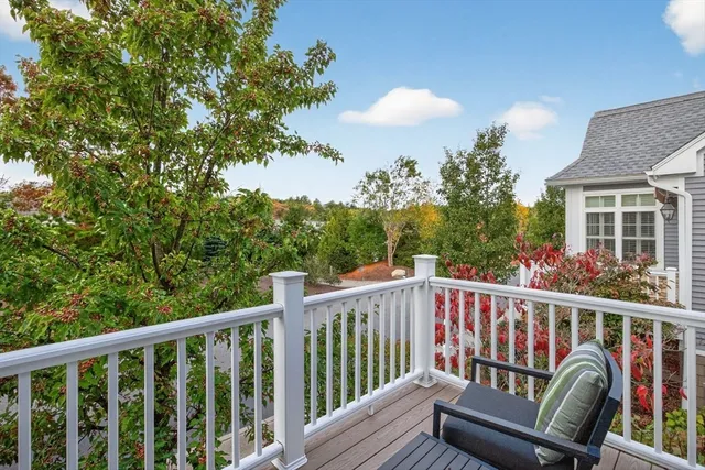 a view of a two chair in the balcony