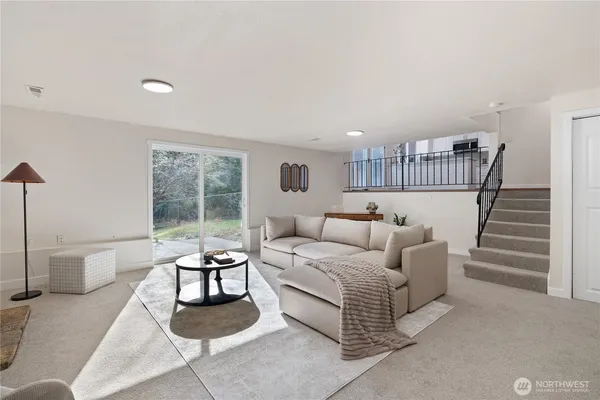 a view of a house with a balcony