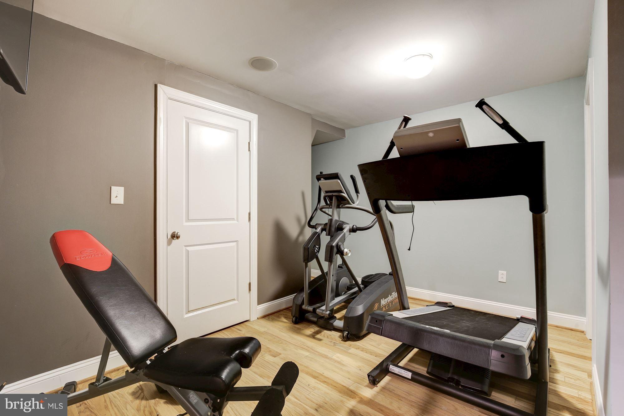 4616 Maple Avenue Bethesda, MD 20814 - Photo 23 of 30 Exercise room off recreation room
