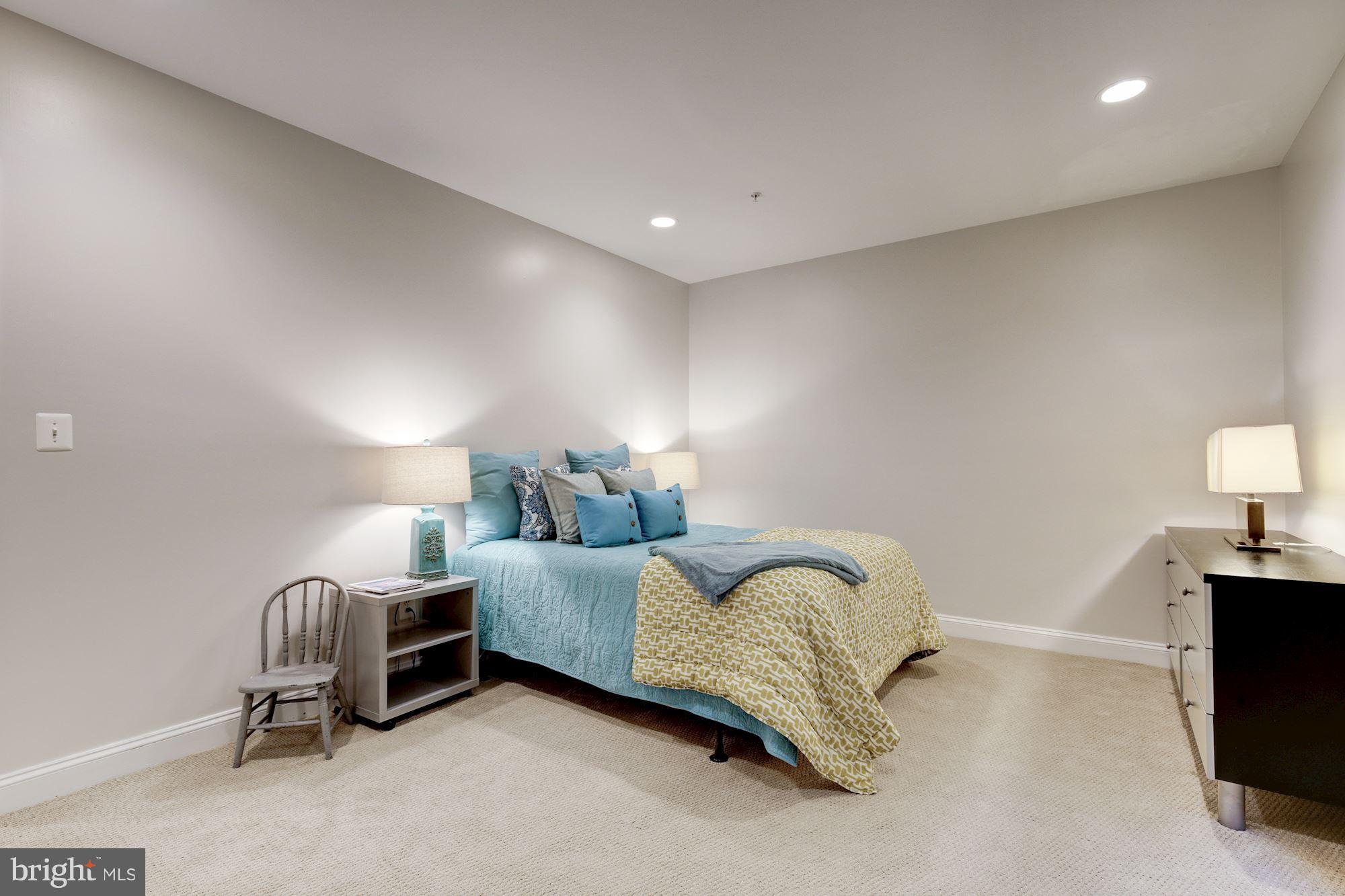 4616 Maple Avenue Bethesda, MD 20814 - Photo 24 of 30 Bedroom 7 - lower level BR perfect for inlaw suite