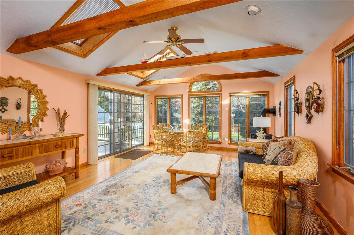 4 Faunce Mountain Road Sandwich, MA 02563 - Photo 13 of 32 a living room with furniture and a large window