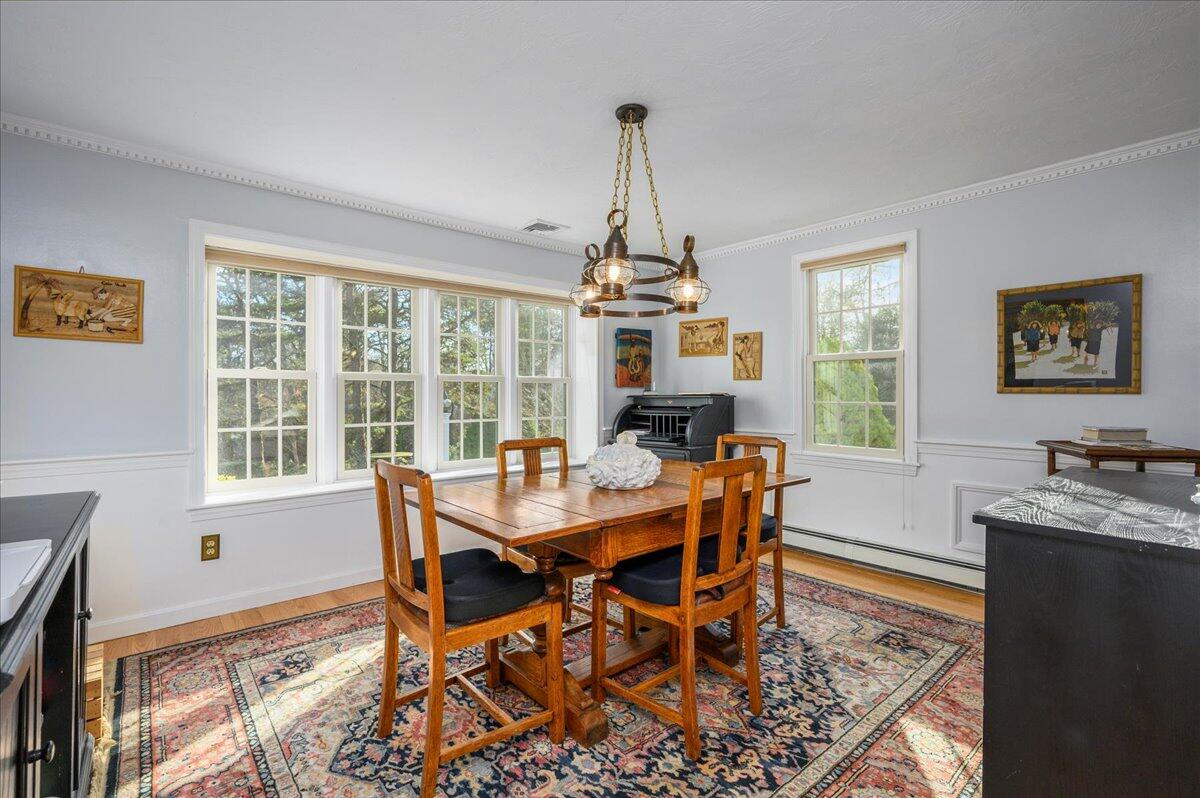 4 Faunce Mountain Road Sandwich, MA 02563 - Photo 8 of 32 a view of a dining room with furniture window and outside view