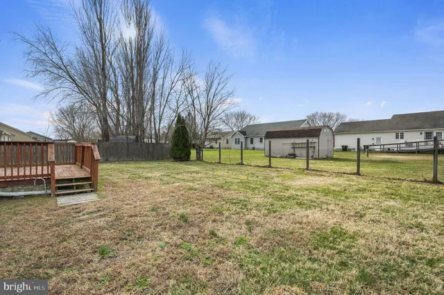 a view of a house with backyard and a tree