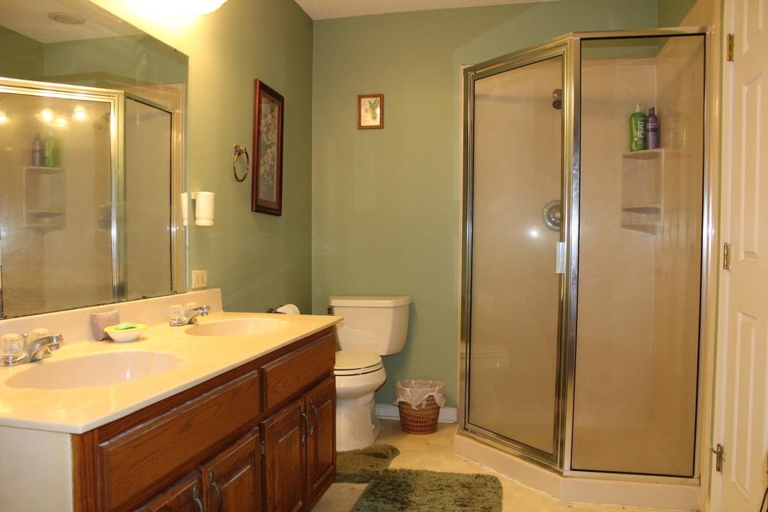 954 New Hope Road Ripley, TN 38063 - Photo 15 of 35 a bathroom with a sink mirror and a toilet