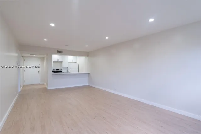 a view of empty room