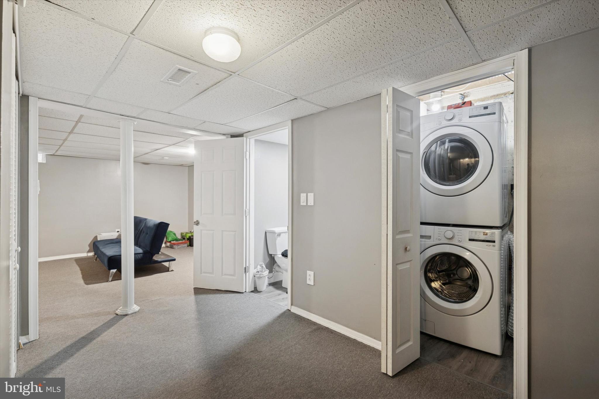 8319 Woolston Avenue Philadelphia, PA 19150 - Photo 21 of 30 a view of living room washer and dryer